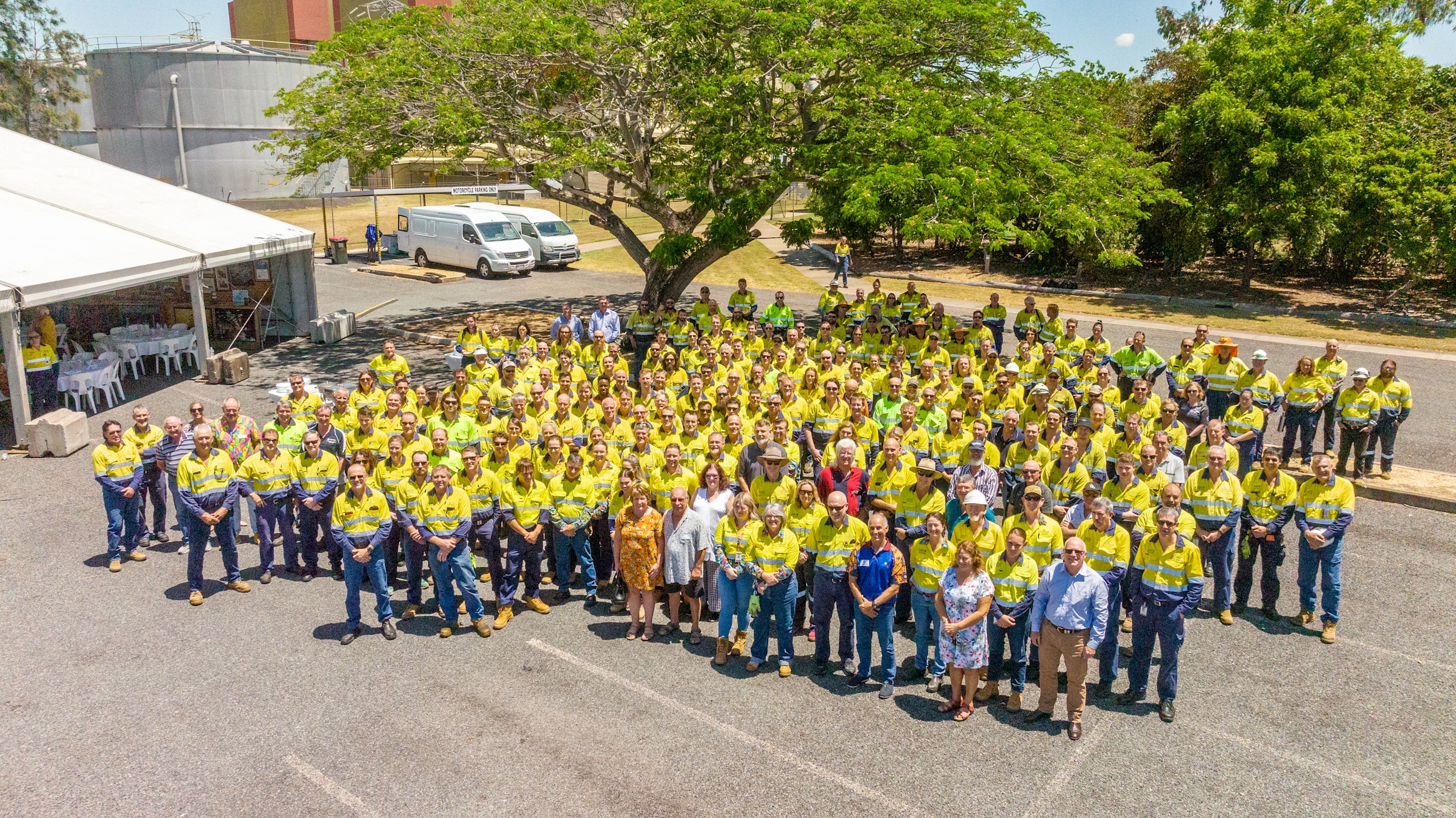 Stanwell power station workers