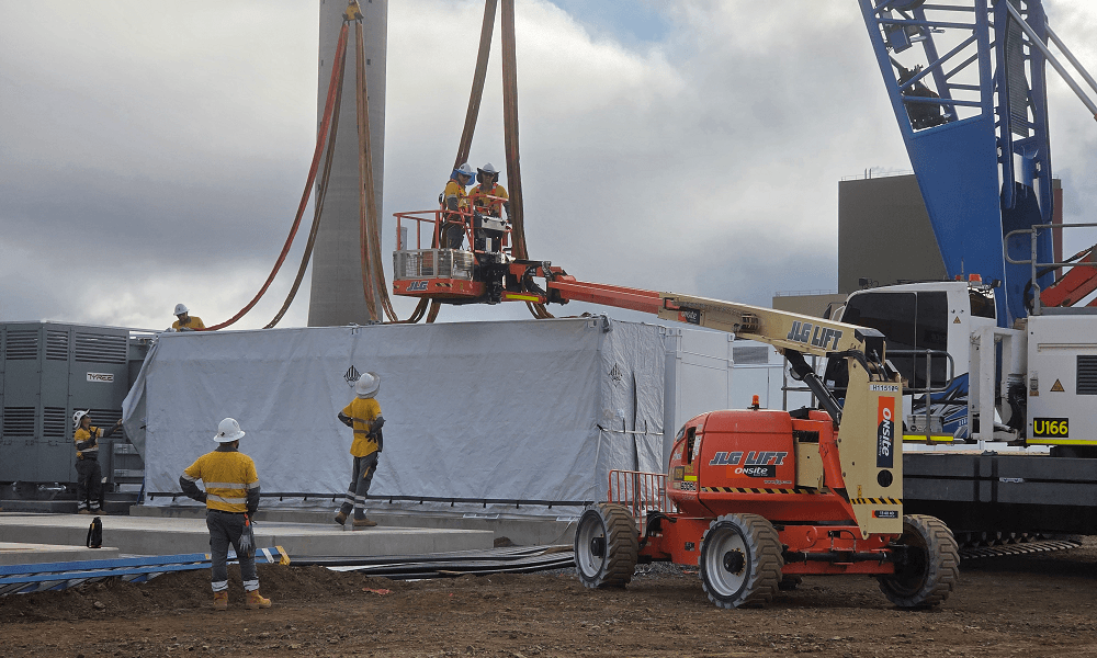 Stanwell BESS Megapack delivery